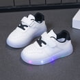 thumbnail image 2 of WXFAZCVU Kids Light Up Sneakers Boys Versatile and Lightweight Sport Shoes Everyday Wear Size 11.5, 2 of 5