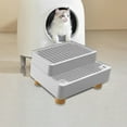 thumbnail image 6 of 1 Piece Cat Ramp Litter Box Step Footboard Leakproof Non Slip Feet Easy Clean for Kittens Adult Cats Indoors, 6 of 9