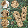 thumbnail image 3 of Hummingbird Houses Natural Bird  Hut Straw Bird  Hand Woven Hummingbird Houses Peanut Shape Natural Bird  Hut Straw Bird  Handmade Hanging Bird Hut For Window Home Garden, 3 of 7