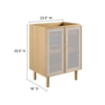 thumbnail image 2 of Calla Bathroom Vanity Cabinet (Sink Basin Not Included) in Oak, 2 of 9