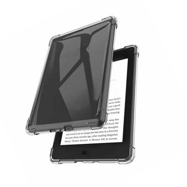 Clear Back Case  6" Kindle Paperwhite (10th Generation, 2018 Release) Soft TPU Shockproof Cover with Reinced Corners Slim Lightweight Transparent Thin Shell [Impact Resistant], Clear
