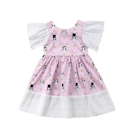 Xiaxaixu Kids Girls Baby Easter Princess Bunny Rabbit Party Pageant Wedding Tulle Tutu Swing Bridesmaid Dress Walmart Com