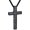 Golf 1:9, variant on Football Bible Verse Cross Necklace for Men 925 Sterling Silver Football Pendant Sport Jewelry Christian Gifts First Communion Gifts (Joshua 1:9)