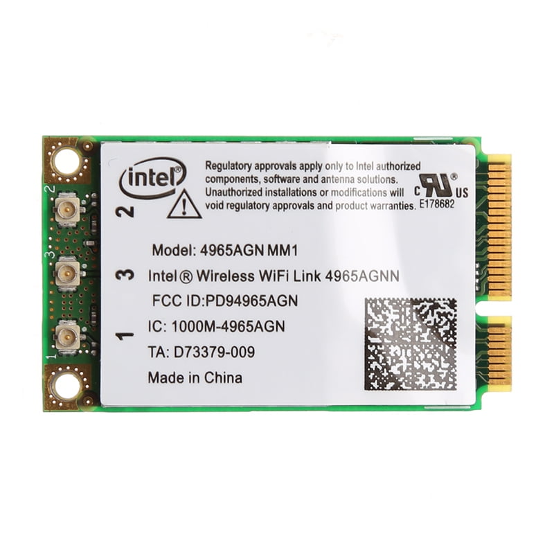 Mini PCI-E Card Intel Wireless WiFi Link 4965AGN a/b/g/n 300Mbp Dual Band MIMO 
