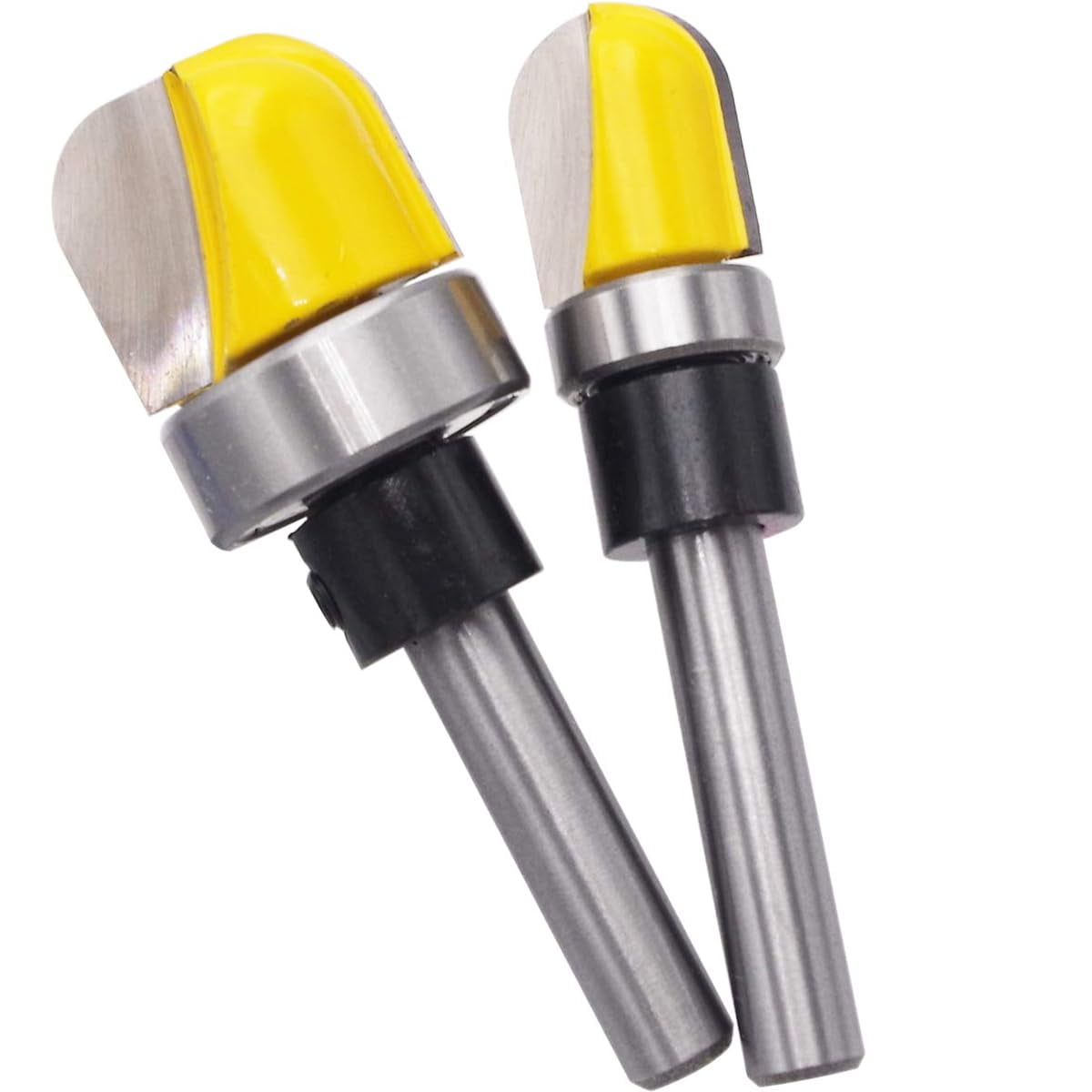 ABPETE 3-Piece Bowl and Tray Router Bit Set,Shank Dish Carving Bits for Woodworking, Create Bowls, Trays and Plates with Professional Ease