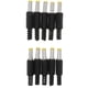 thumbnail image 2 of 10 Piezas 5.5 Mm X 2.1 Mm Conector De Alimentación De Conector Negro Adaptador 5521, 2 of 8