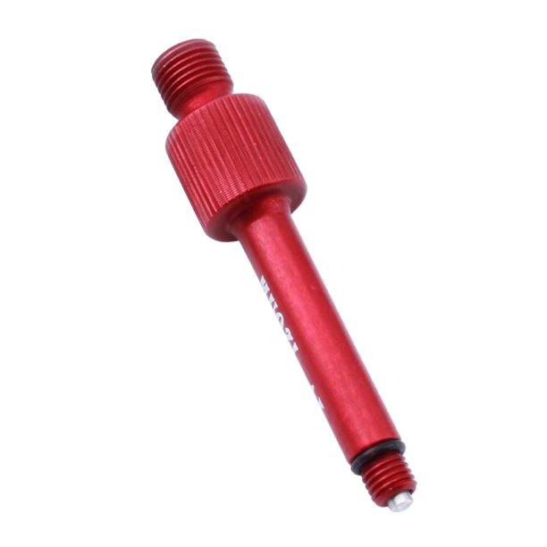 Boquilla de bomba Convertidor de aire Bomba de inflado rojo Sunnimix Boquilla adaptadora de válvula de bicicleta