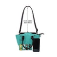 thumbnail image 4 of Lsque Cute Cat Paw And Dog Pattern Leather Rivet Shoulder Bag – Elegant Genuine Leather & Microfiber PU Crossbody with Detachable Adjustable Strap, 4 of 5
