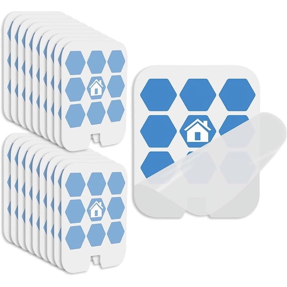 NOGIS 24 Pack Replacement Glue Boards for Dynatrap DT3005W Dot and SH502, Indoor Outdoor Dynatrap Refills Glue Card, Sticky Refillable Glue Boards for Dynatrap