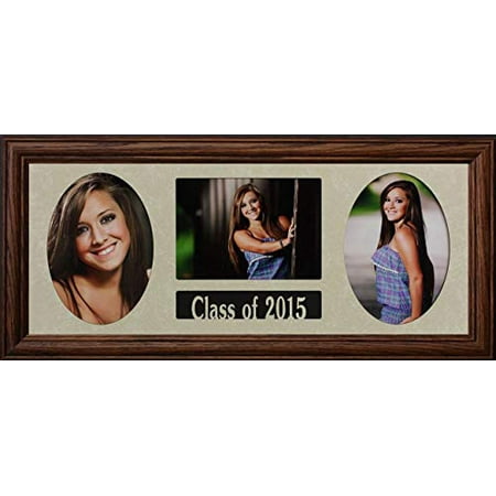 8x20 Class Of 2015 Graduate Photo Picture Collage Frame Holds 3