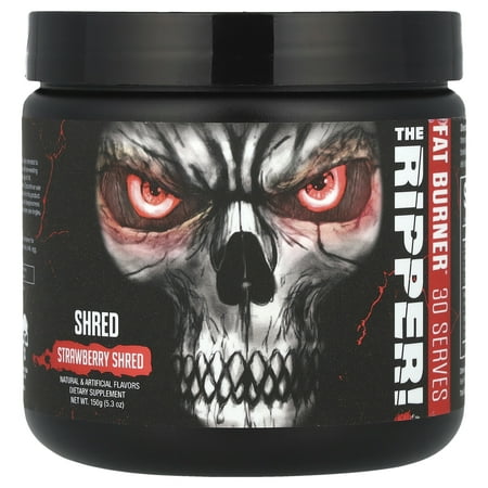 JNX Sports® The Ripper! Fat Burner Weight Loss Formula Men & Women Strawberry Shred 30 Serves