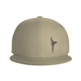 thumbnail image 3 of DouZhe Flat Brim Cap Snapback Hat, Retro Mexico Style Bird Prints Adjustable Yellow Adult Baseball Cap, 3 of 6