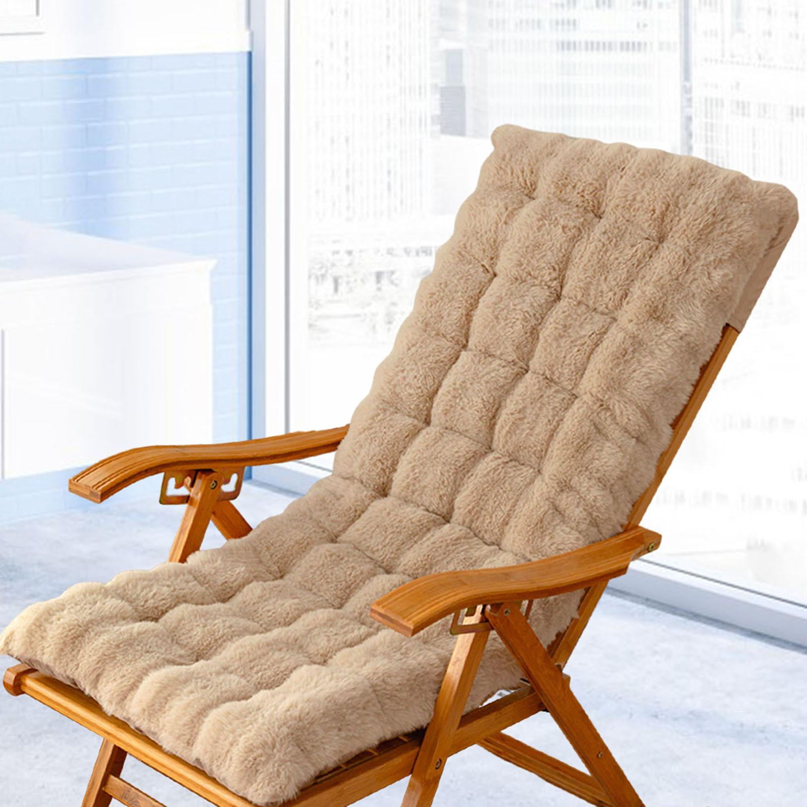 Coussin Inclinable Épais Pour Chaise Longue Jardin - Confortable Et Antidérapant