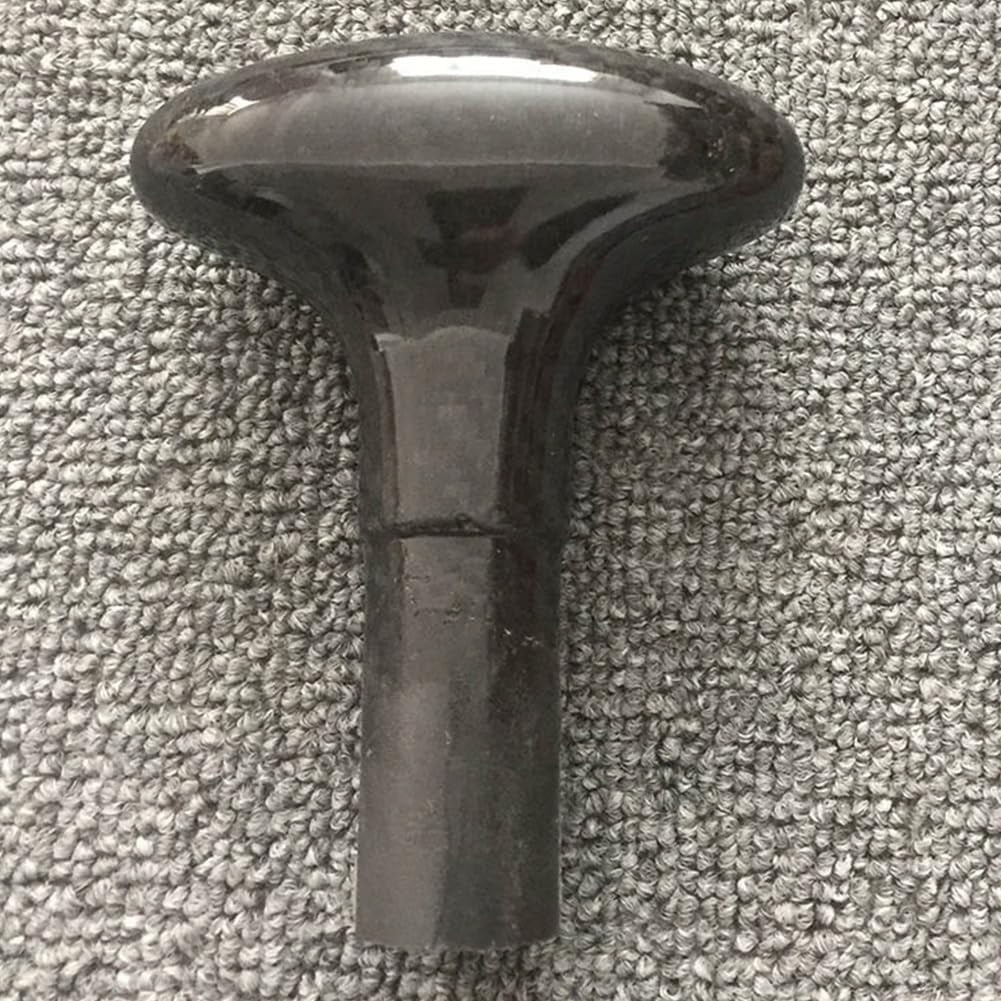 ABCISI Paddle Handle for Stand-up Paddle, T-Curved Ergo Handle, Carbon Fiber Palm Handle Replacement for Convert Your Kayak Paddle into a Single Oar