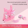 thumbnail image 2 of Pulsera de seguridad antipérdida para bebés con cuerda de tracción, cuerda de seguridad antipérdida para niños, mochila antipérdida, artefacto para caminar para bebés, 2 of 6