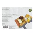 thumbnail image 2 of JS Gourmet - Lot de 2 Planches à Découper et à Servir en Bambou avec Manche Gris, 2 of 2