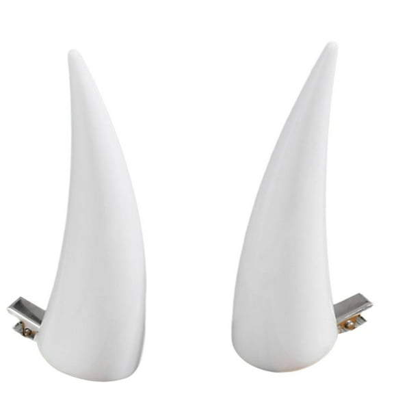 Yokua Dark Power Hair Clip Halloween Power Black Headwear Horn Hairpin