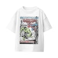 thumbnail image 2 of Marvel Spider-Man VS The Hulk Youth T Shirt (White, XS-XL), 2 of 4