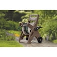 thumbnail image 4 of Suncast Slide Trak Hosemobile 175 Foot Resin Mobile Garden Hose Reel Cart, Mocha, 4 of 5