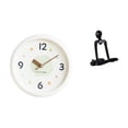 thumbnail image 1 of Reloj De Pared Abstracto Moderno Con Escultura Silenciosa Y Números Grandes, Figura Decorativa Para El Hogar, La Oficina, El Estudio, El Armario, El Dormitorio, La Estantería., 1 of 8