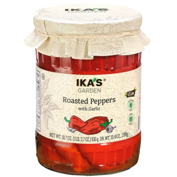 Ika's Garden Roasted Pepper w/ Garlic - 18.7 oz / 530 g