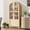 Nature, variant on Walsunny 70"Tall Arched Kitchen Pantry,Storage Cabinet with Glass Doors and Adjustable Shelves,Freestanding Kitchen Hutch Cabinet for Dining Room,Living Room,Reading Room,Nature