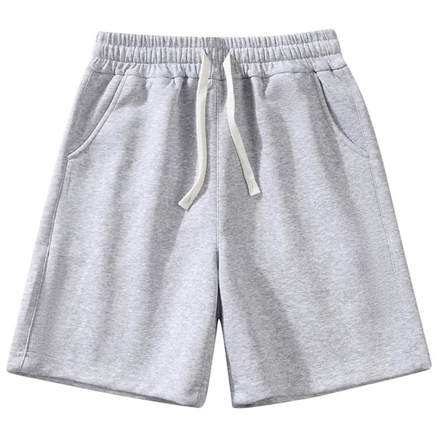 Diufon Men's Athletic Shorts Drawstring Waisted Outdoor Sport Shorts Spring Summer Hiking Shorts with Pockets