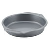 Farberware 9" Nonstick Bakeware Round Cake Pan, Gray