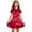 1-Wine, variant on SGMVNU Girls Dresses Casual Short Sleeve Shirt Dress with Heart Print Girls Dress 5t Fancy A Line Swing Summer Sundresses(Size 2-3 Years,2-Green)
