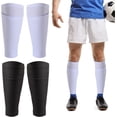 thumbnail image 1 of 2 Paires de Chaussettes de Protection pour Tiges de Soccer, Manchons Respirants avec Poche pour Protections de Tiges de Soccer, Soutien pour Protection pour Tiges, 1 of 5