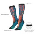 thumbnail image 4 of Picia Women Crew Soft Moisture-wicking Socks octopus swimming Pattern Design Cotton Socks, One Size fit All, 4 of 6