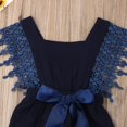 thumbnail image 3 of Infant New Born Girls Pure Romper with Ruffled Sleeves Big Bow, 3 of 9