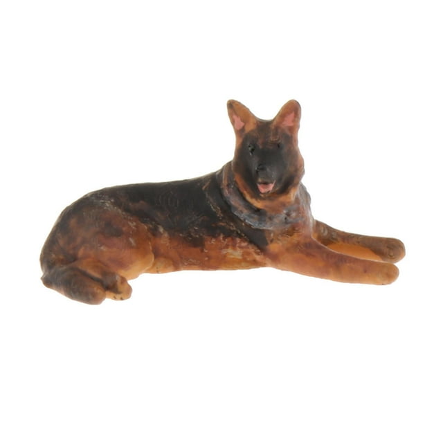 lionlar lahomia 1:64 Scale Mini Dog PVC Animal Building Layout, Scenery Scenario Diorama Style1