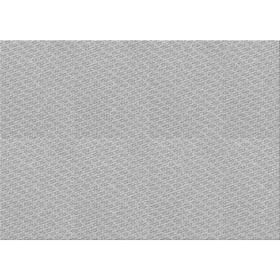 Ahgly Company Indoor Rectangle Patterned Platinum Silver Gray Area Rugs, 4' x 6'