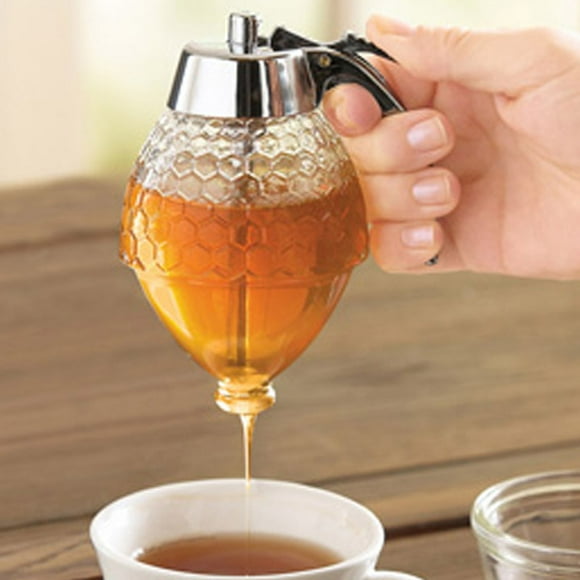 Mrs. Anderson’s Baking Syrup Honey Dispenser, Glass with Storage Stand, 8-Ounce Capacity