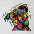 thumbnail image 2 of Wild Bobby, Dean Russo The Only Person Dog Lover Mens Premium Tri Blend T-Shirt, Heather White, Large, 2 of 6