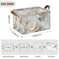 thumbnail image 7 of Yayeee Foldable Storage Basket for Shelves with Handles Waterproof Cloth Bins, Beautiful Floral, 7 of 7