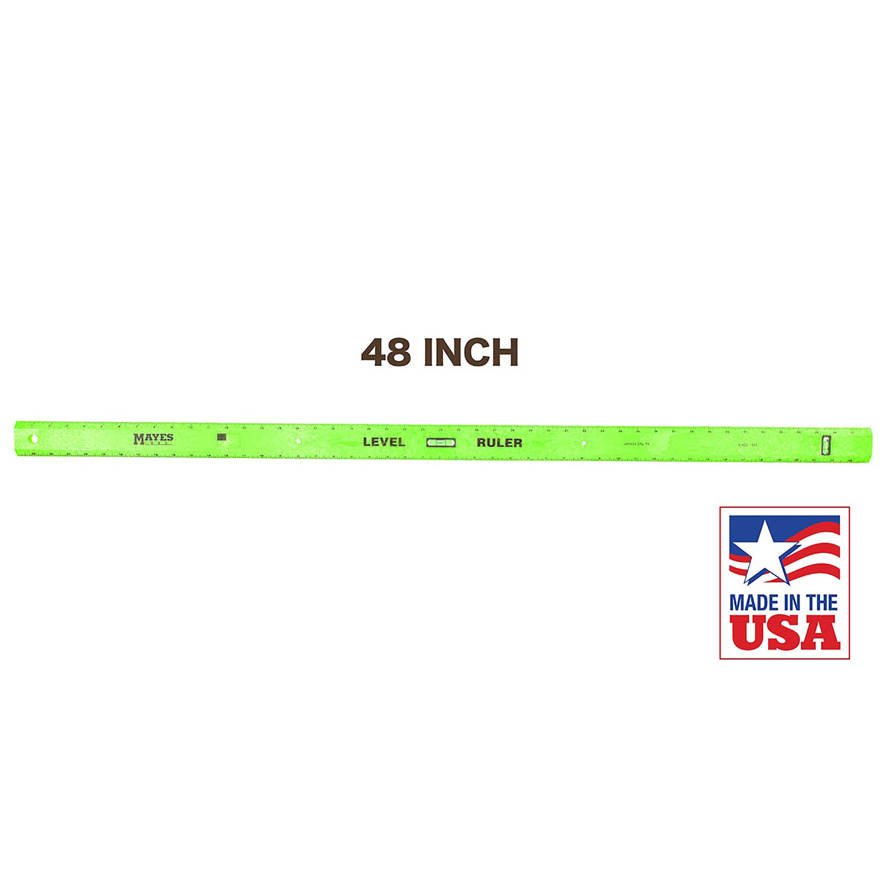 Mayes Polystyrene Level Rule, 48 Inch