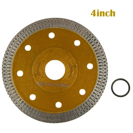 

Porcelain Tile Turbo Thin Diamond Dry Cutting Blade/Disc Grinder Wheel 4/4.5/5in