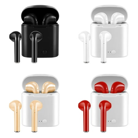 - Magicfly Ergonomic Design Wireless Mini Earbuds Bluetooth Earphones With USB Charge Cable and Charging Case,Apt for Android& iphone Use