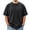 Black #9, variant on Big and Tall Shirt Men Short Sleeve Crew Neck Work Out Streetwear 2026 Summer Acid Wash Retro Baggy Hawaiian Tees Relaxed Fit Oversized T Shirts Khaki 2XL