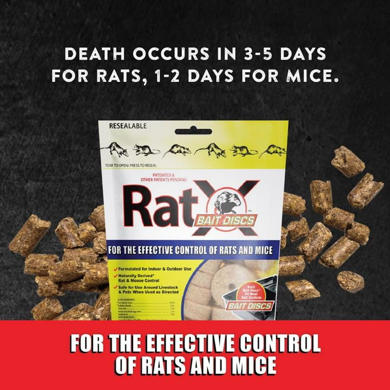 RatX Non-Toxic Bait Pellets For Mice and Rats 3 lb 1 pk
