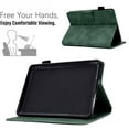 thumbnail image 3 of MonsDirect Case for 6" All-New Amazon Kindle 11th Generation 2022 (Model: C2V2L3) Suede Leather Cover with Stand, Auto Wake/Sleep with Pen Holder for New Kindle 11th Generation 2022 Release, Green, 3 of 7