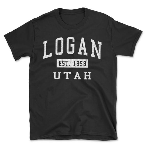 Logan Utah Classic Established Men's Cotton T-Shirt