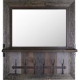 thumbnail image 1 of Cintre en Bois, Miroir, 6 Crochets, 1 of 1