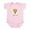Petal Pink, variant on CafePress - Little Cheese Infant Bodysuit - Baby Light Bodysuit, Size Newborn - 24 Months