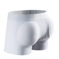 thumbnail image 6 of Mens Boxer Briefs with Hip Pad Mesh Butt Padded Bottoms Breathable Underwear Butt Enhancer Underpants Enhancing Buttocks Male Underpants 2026 Summer Outfits, 6 of 9