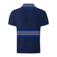 thumbnail image 5 of Maqroz Men's Golf Shirt Short Sleeve Collared Button Up Casual Athletic Sport Beach T-Shirt Summer Formal Business Work Office Tops, 5 of 5