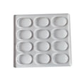 thumbnail image 1 of Clear Polycarbonate Dacquoise Cake Mold Oval Dakovaz Macaron Mould Cake Decorating Tool Bakeware, 1 of 6
