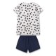 thumbnail image 2 of Sanetta Pijama de niña - teens, short, shorty, algodón Azul/Beige 140, 2 of 3